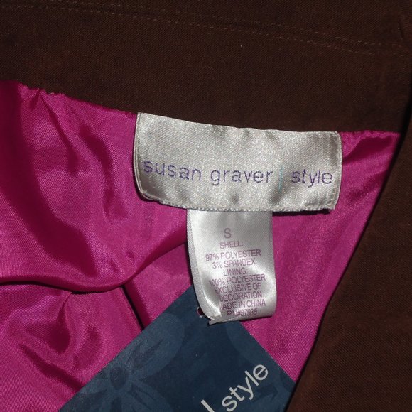 NWT Susan Graver Embellished Blazer - Picture 8 of 11